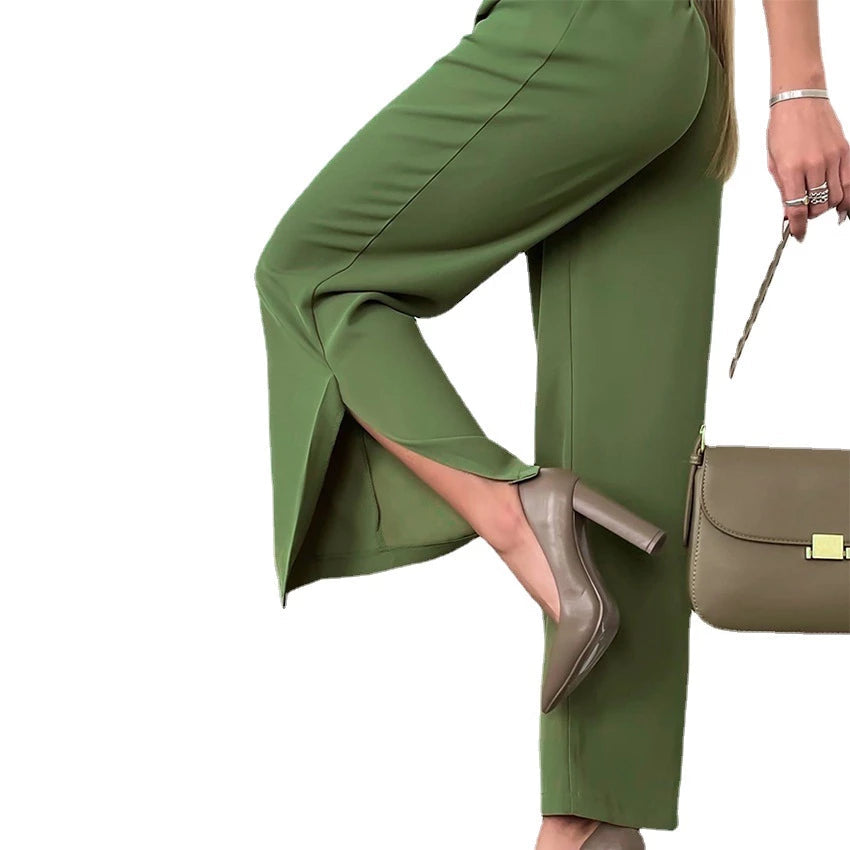 FransiensPants | Stylish & Comfortable Women's Pants-Green-S-State of Style