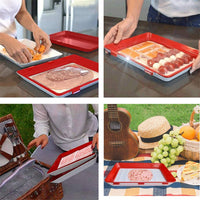 FreshSeal Tray – Versatile Food Preservation Solution-Red-State of Style