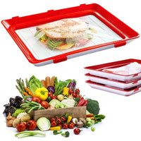 FreshSeal Tray – Versatile Food Preservation Solution-Red-State of Style