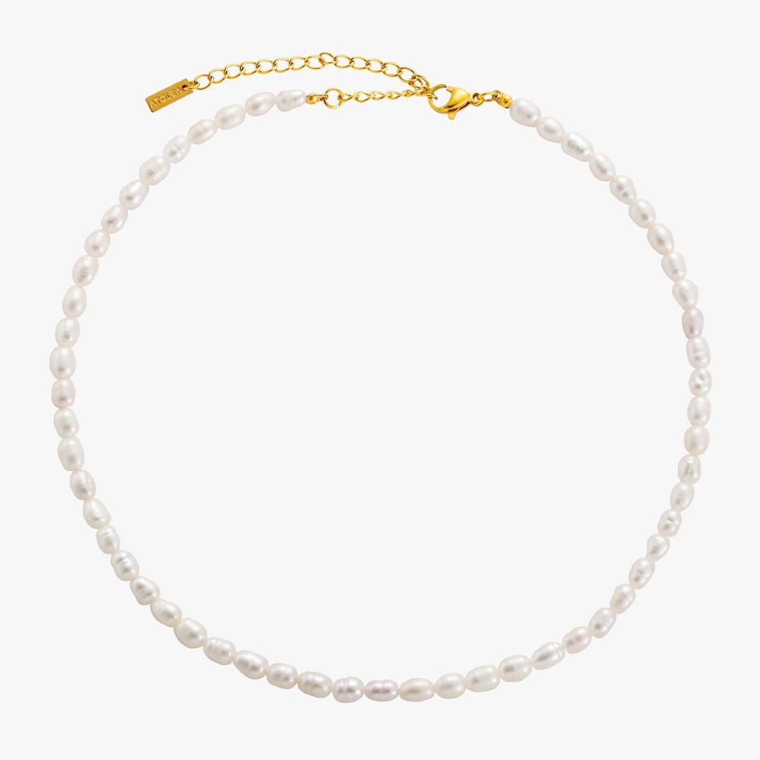 Freshwater Pearl Choker - Amélie-Gold-State of Style