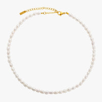 Freshwater Pearl Choker - Amélie-Gold-State of Style