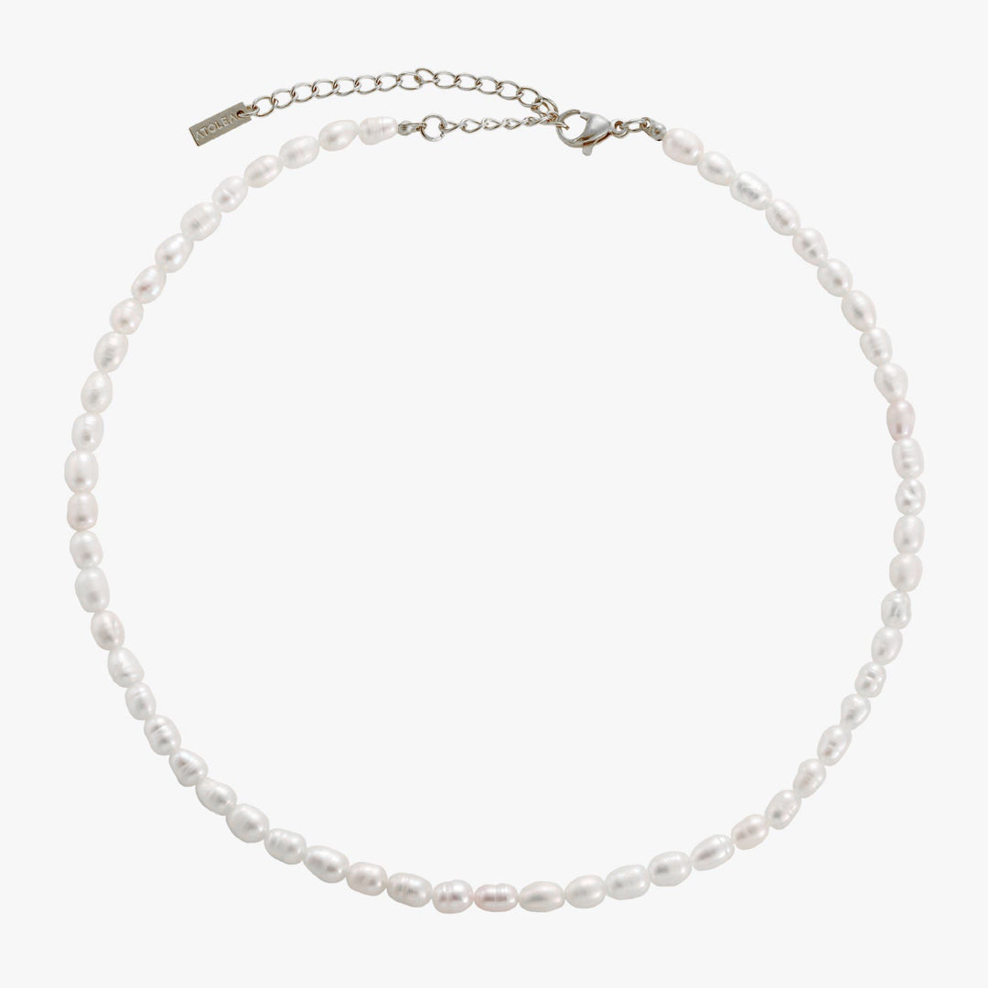 Freshwater Pearl Choker - Amélie-Silver-State of Style