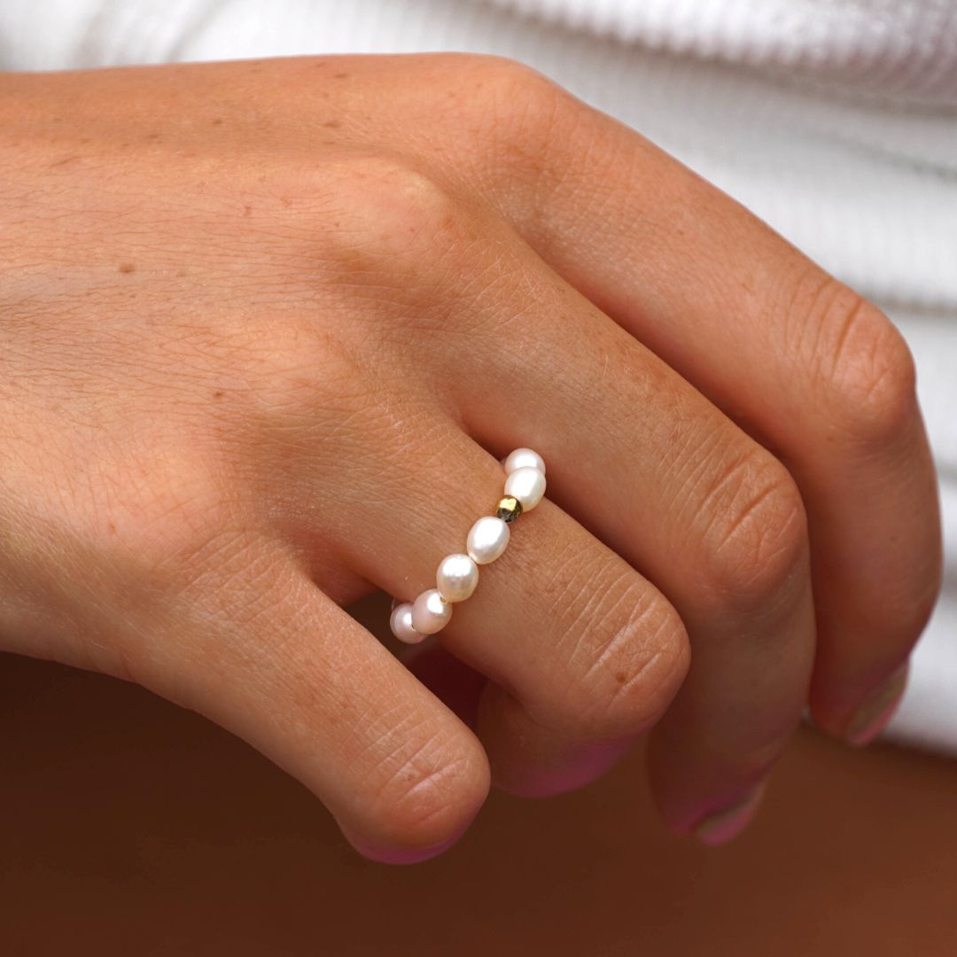 Ocean Pearl Ring for Women - Pearl