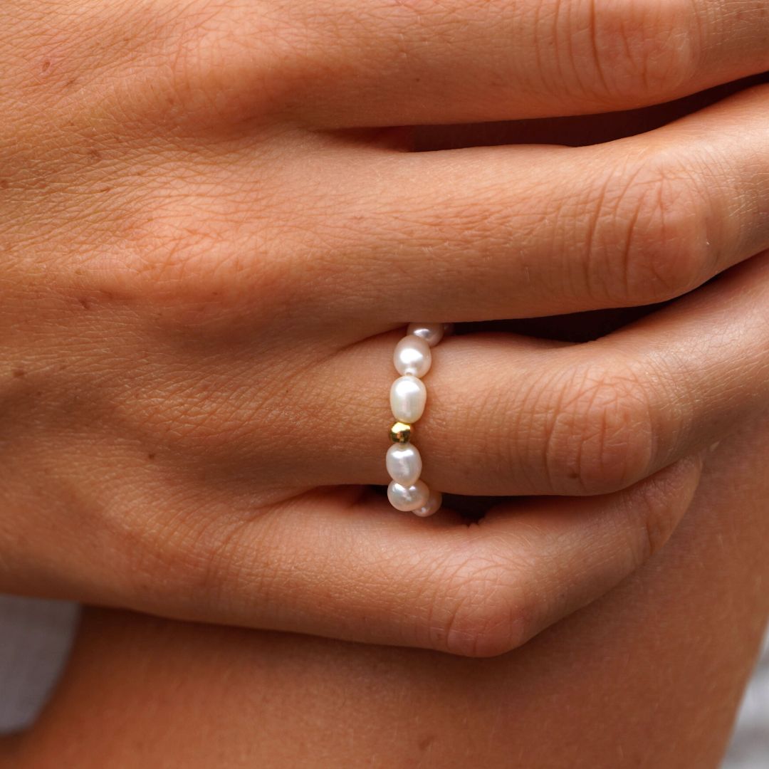 Ocean Pearl Ring for Women - Pearl