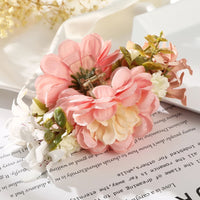 Freya Traditional Hair Accessories – Large Floral Hair Clip for Thick Hair-Pink-State of Style