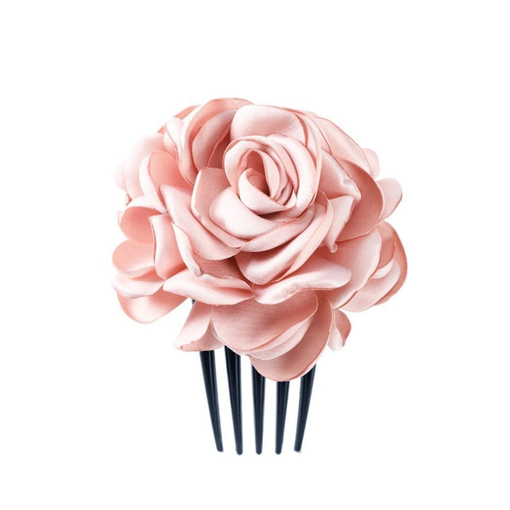 Frieda Traditional Hair Accessories – Retro Floral Hair Clips-Purple-State of Style