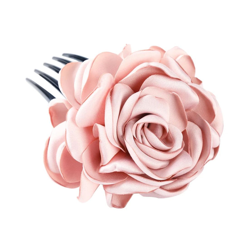 Frieda Traditional Hair Accessories – Retro Floral Hair Clips-Purple-State of Style