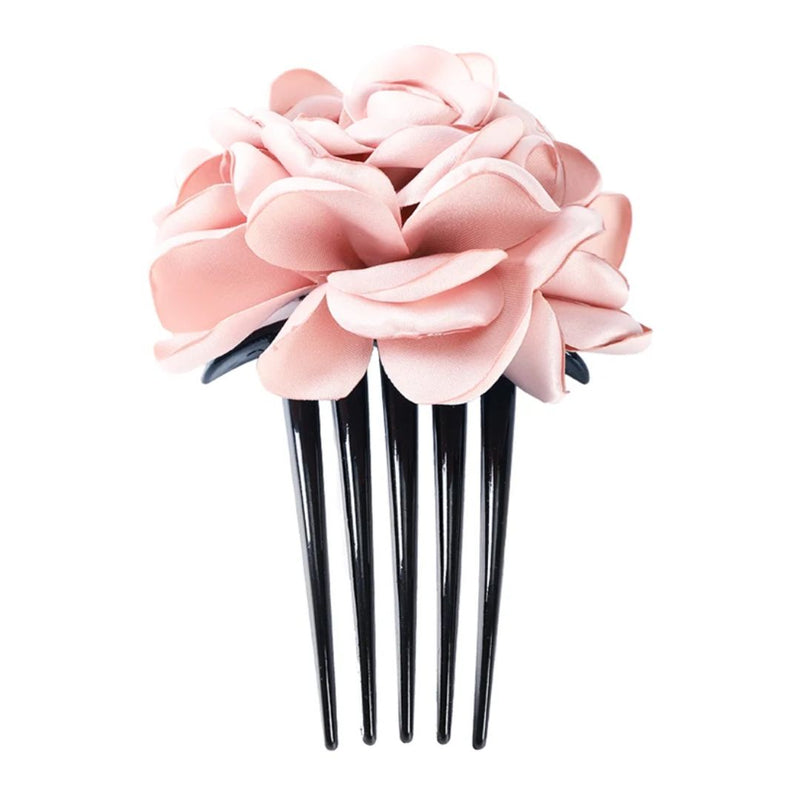 Frieda Traditional Hair Accessories – Retro Floral Hair Clips-Purple-State of Style