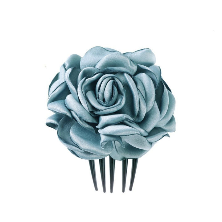 Frieda Traditional Hair Accessories – Retro Floral Hair Clips-Purple-State of Style