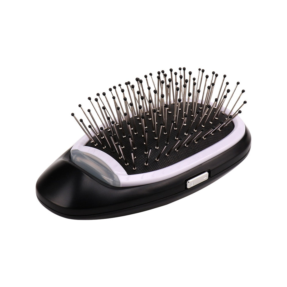 FrizzFree | Electric Hairbrush for Smooth & Effortless Styling-Black-State of Style