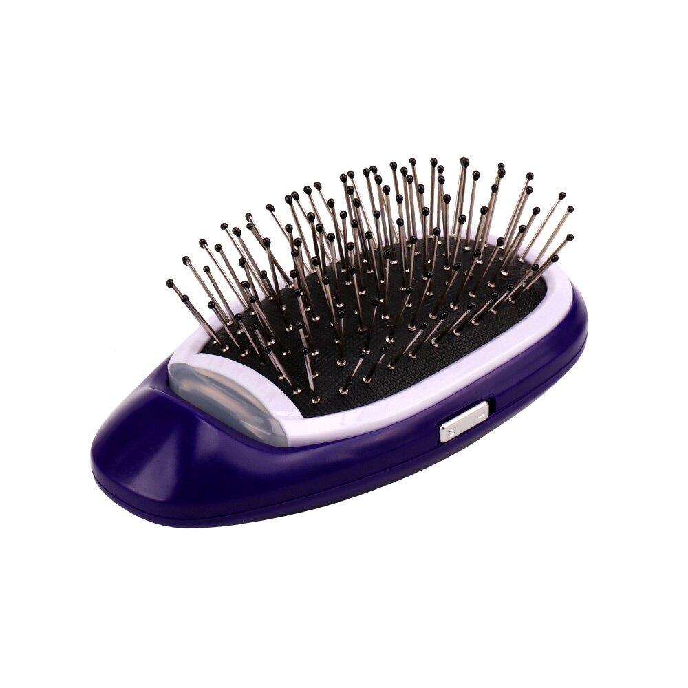 FrizzFree | Electric Hairbrush for Smooth & Effortless Styling-Purple-State of Style