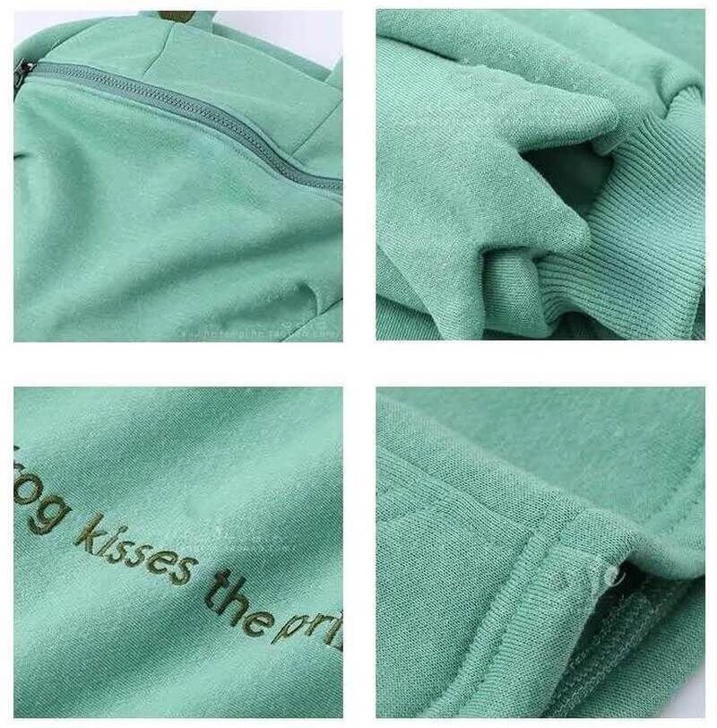 Unisex hoodie with frog design – Froggy