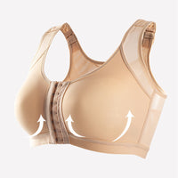Front Closure Bra - ComfortLift-Crème-S-State of Style