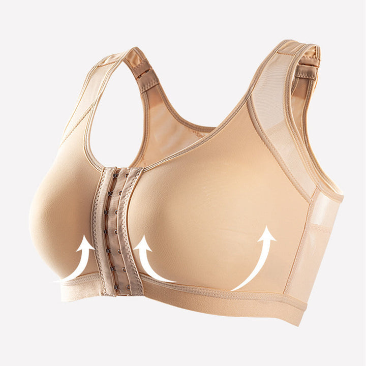 Front Closure Bra - ComfortLift-Crème-S-State of Style