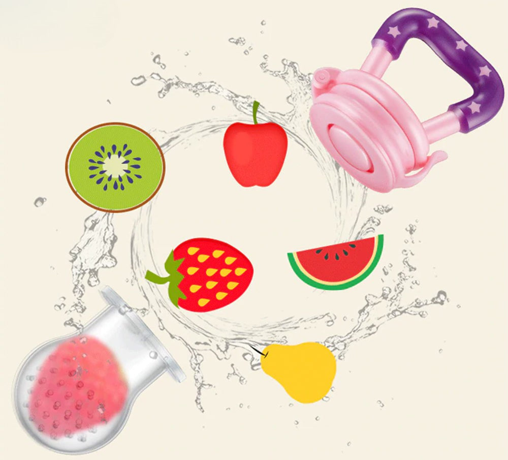 Fruit Feeder – BabyBite-Pink-State of Style