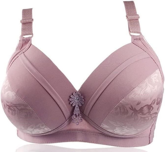 Full Coverage Wireless Plus Size Bra-Bean Paste-12B-State of Style