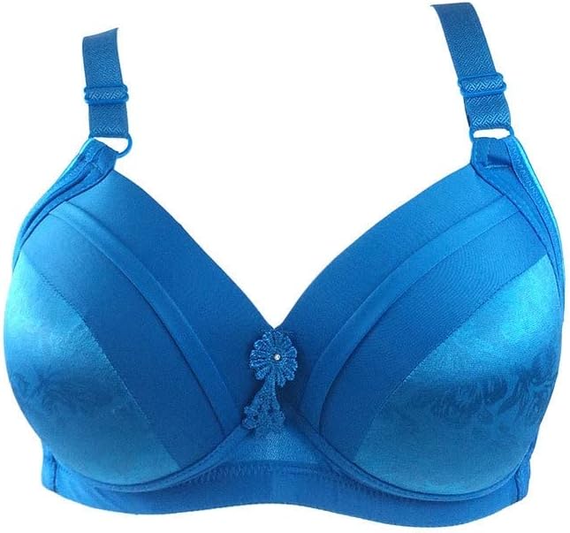 Full Coverage Wireless Plus Size Bra-Blue-12B-State of Style