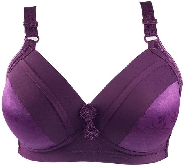 Full Coverage Wireless Plus Size Bra-Purple-12B-State of Style