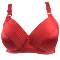 Full Coverage Wireless Plus Size Bra-Red-12B-State of Style