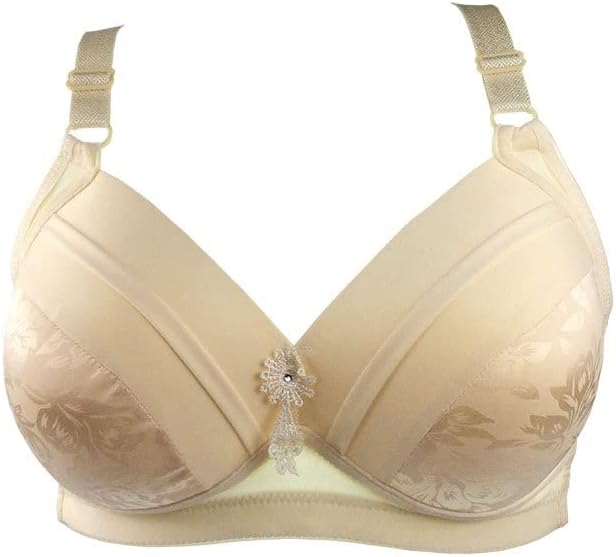 Full Coverage Wireless Plus Size Bra-Skintone-12B-State of Style