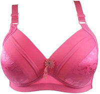 Full Coverage Wireless Plus Size Bra-Watermelon Red-12B-State of Style
