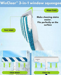 Functional 3-in-1 Window Cleaner - ClearView-State of Style