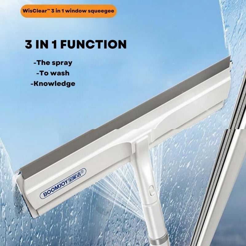 Functional 3-in-1 Window Cleaner - ClearView-State of Style
