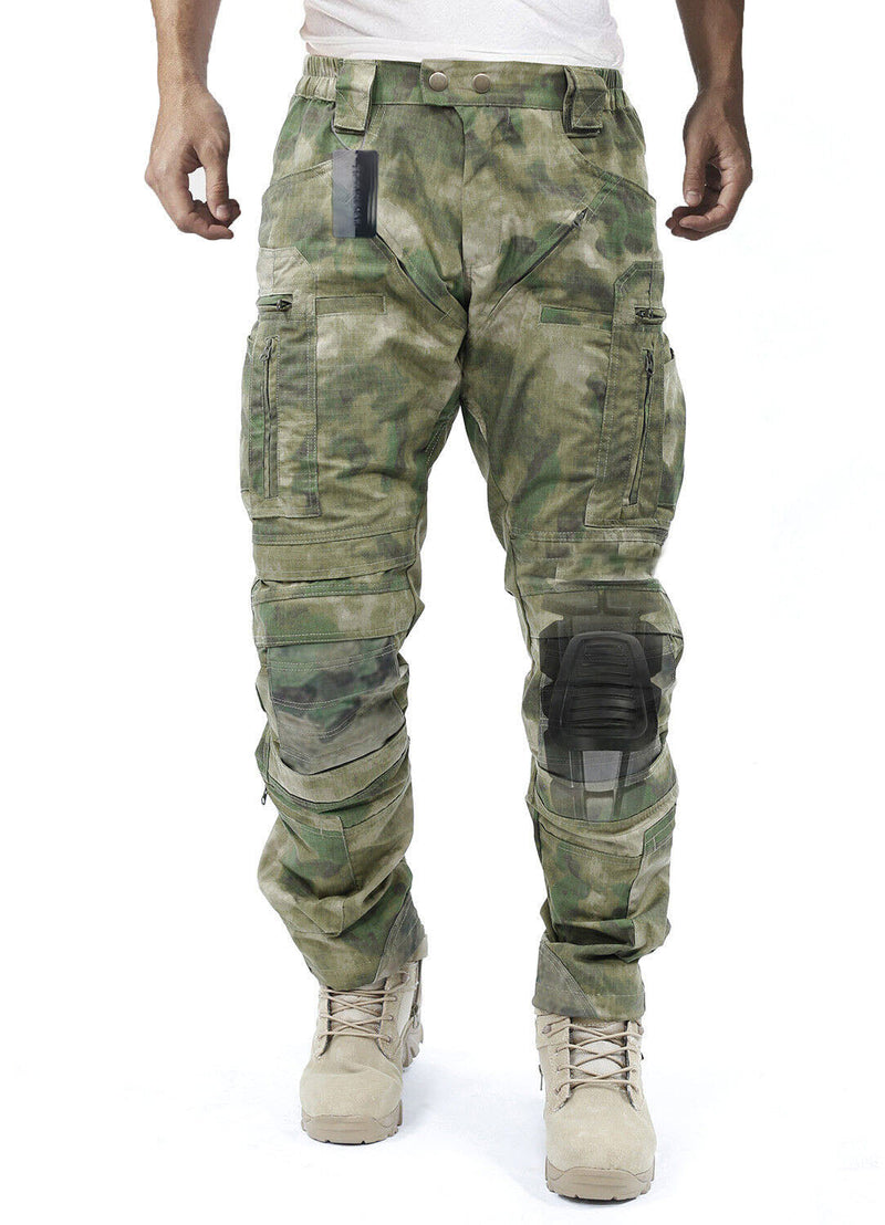 Functional Cargo Trousers for Men - Liam-Green-S-State of Style