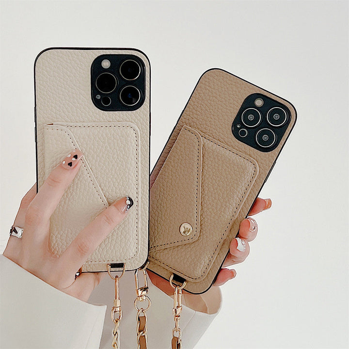 Functional iPhone Wallet Case - Celeste-Beige-iPhone 7-State of Style