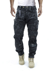 Functional Men's Cargo Pants - Liam-Black B-48-State of Style