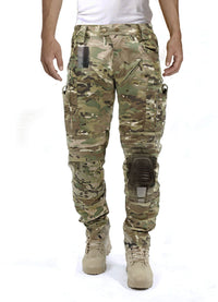 Functional Men's Cargo Pants - Liam-Green B-48-State of Style