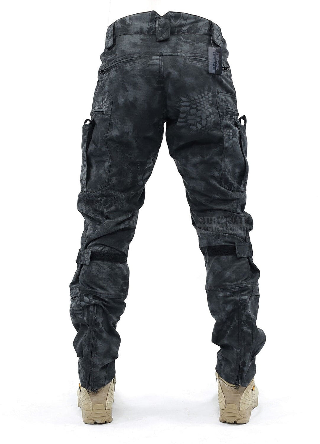 Functional Men's Cargo Pants - Liam-Grey-48-State of Style