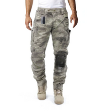 Functional Men's Cargo Trousers with Knee Protection – Bram-Grey-S-State of Style