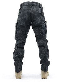 Functional Men's Cargo Trousers with Knee Protection – Bram-Grey-S-State of Style