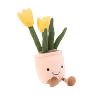 Funny Flower Plush - BloomBuddy-Yellow Tulip-State of Style