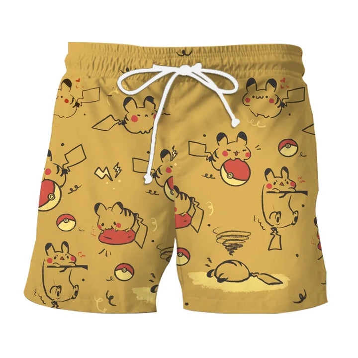 Funny summer set with Gengar & Snorlax print | Buy 1, get 1 free - SleepyFun-09-M-State of Style