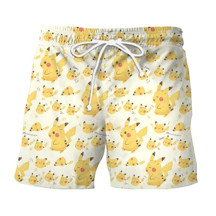 Funny summer set with Gengar & Snorlax print | Buy 1, get 1 free - SleepyFun-14-M-State of Style