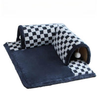 2-in-1 Cat Tunnel Bed - FurryFun