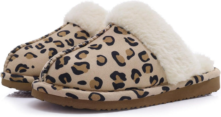 Fuzzy Memory Foam Slippers - SoftStep-Brown-4-State of Style