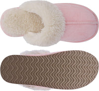 Fuzzy Memory Foam Slippers - SoftStep-Chestnut-4-State of Style
