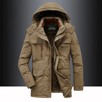 Men's parka with fleece lining – Leventis