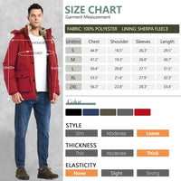 Gabriel Men's Winter Jacket with Detachable Hood-Black-S-State of Style