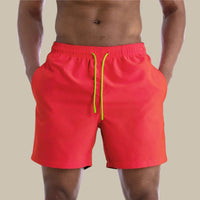 Gabriel Swim Shorts | Quick-Dry & Comfortable-Coral Red-S-State of Style