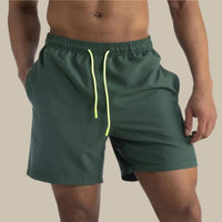Gabriel Swim Shorts | Quick-Dry & Comfortable-Dark Green-S-State of Style