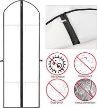 Extra-Long Dress & Gown Garment Bag – 180cm Protective Covers with Handles (Buy 1, Get 1 FREE)