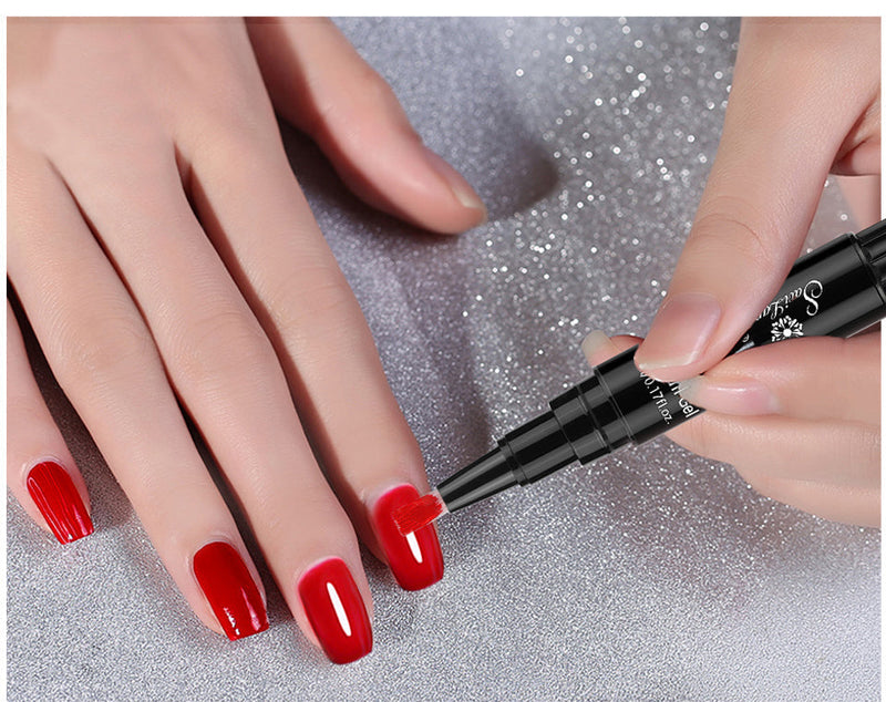 Gel Nail Polish Pen Without UV – Glosséa-Black-State of Style