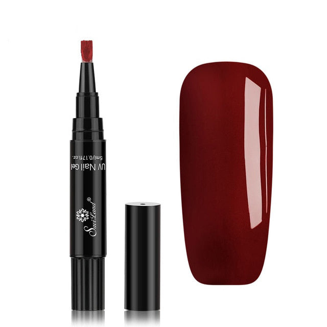Gel Nail Polish Pen Without UV – Glosséa-Red-State of Style