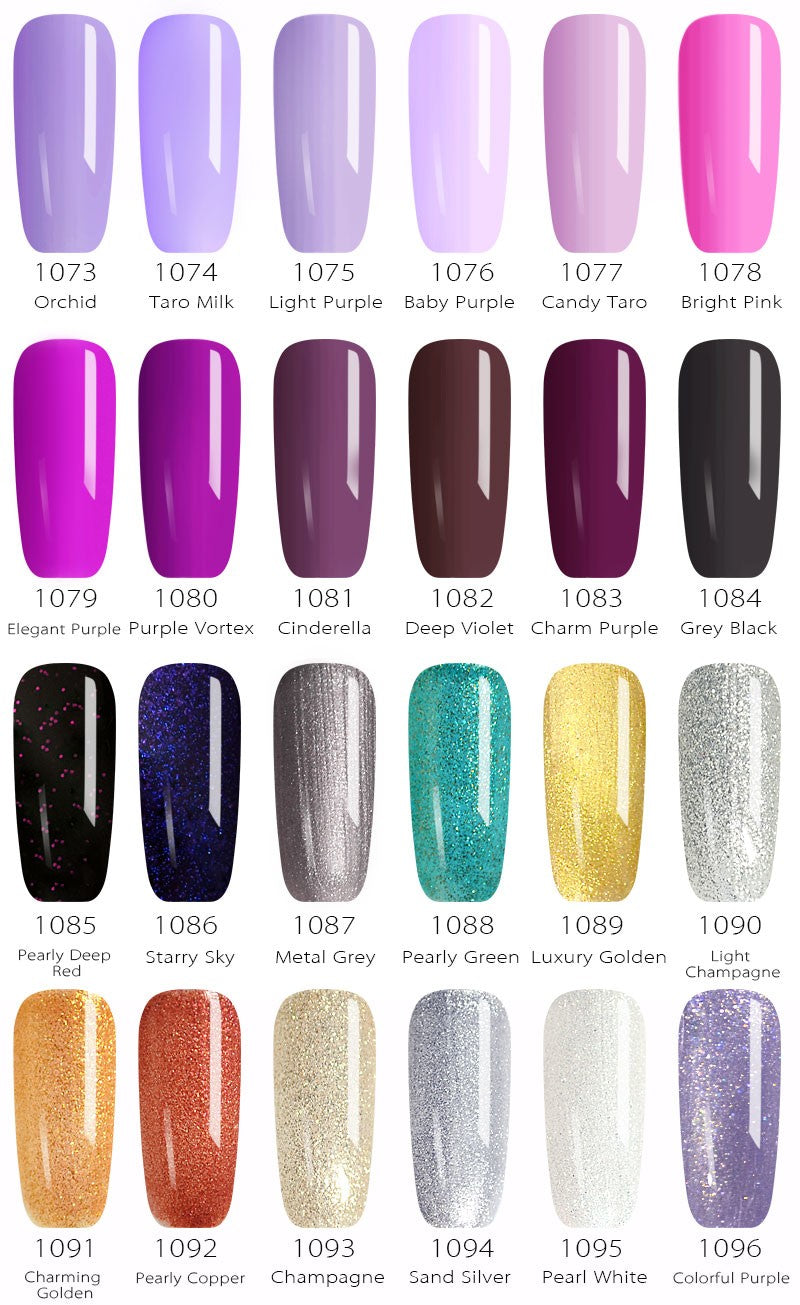 GEL NAIL VARNISH UV LED – LUXURY COLOURS 12ML-Baby Pink-State of Style