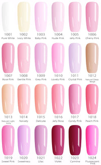 GEL NAIL VARNISH UV LED – LUXURY COLOURS 12ML-Baby Pink-State of Style