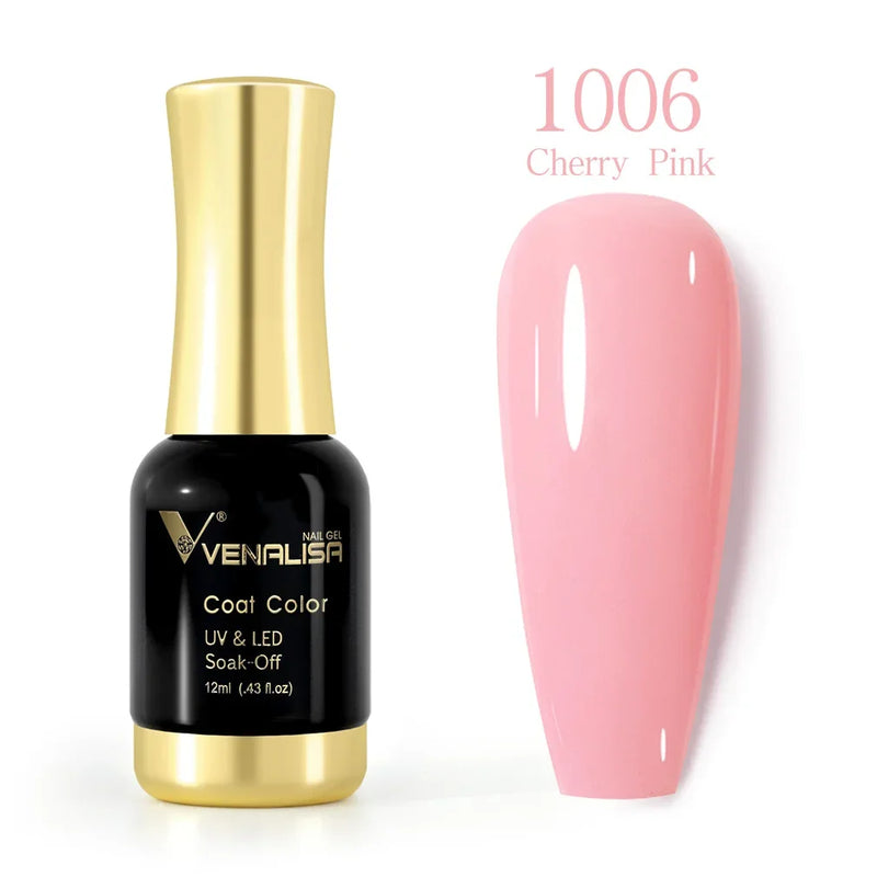 GEL NAIL VARNISH UV LED – LUXURY COLOURS 12ML-Cherry Pink-State of Style